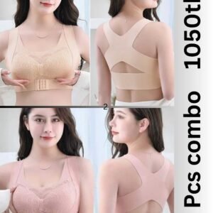 Premium Quality Magic bra- (Skin+Pink)