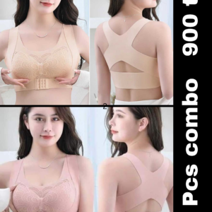 Premium Quality Magic bra- (Skin+Pink)